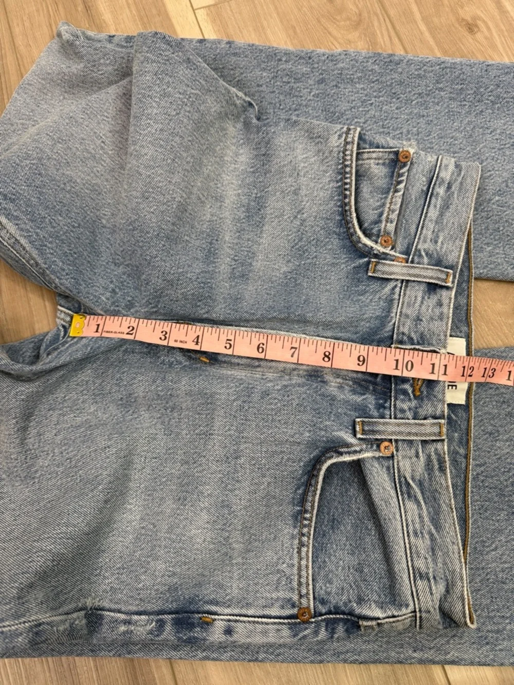Agolde high waisted Leena baby flare boot cut jeans size 26 - Picture 9 of 10